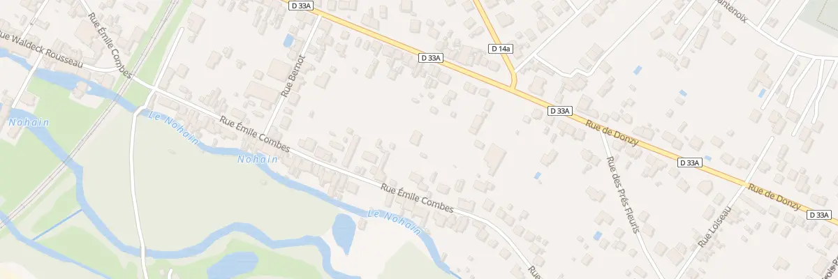Plan du 57B Rue Emile Combes à Cosne-Cours-sur-Loire