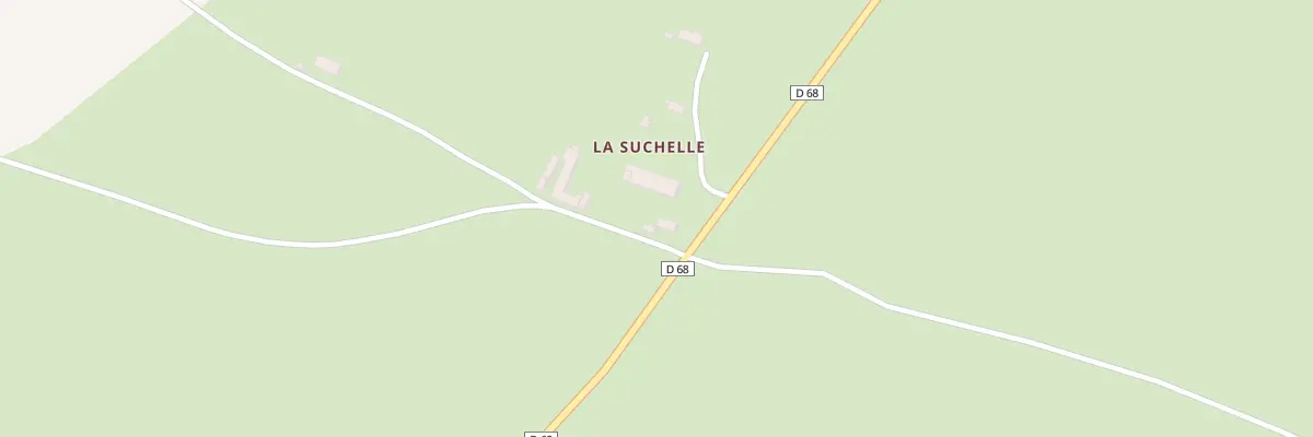 Plan du 2 La Suchelle à Chappes