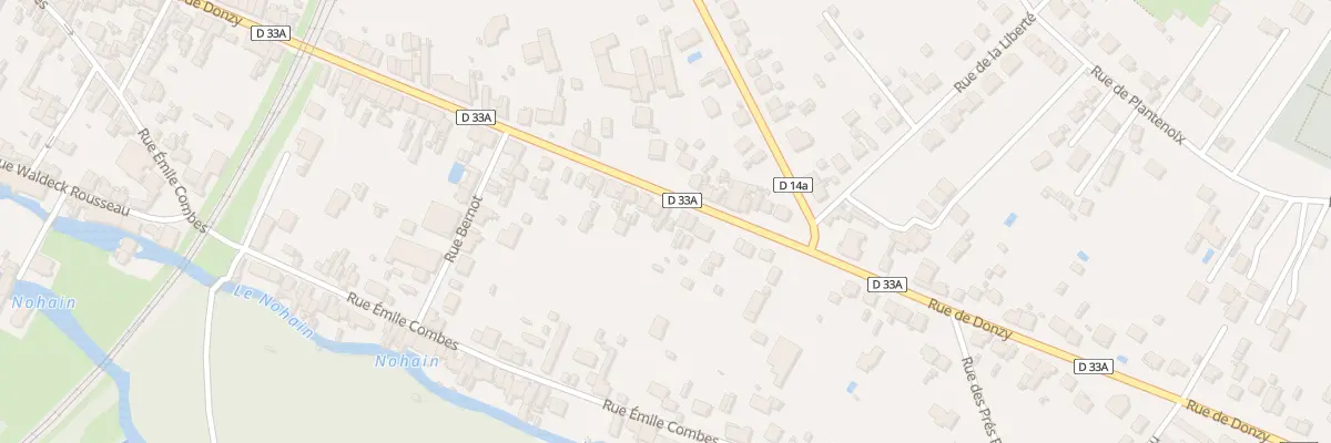 Plan du 124 Rue de Donzy à Cosne-Cours-sur-Loire