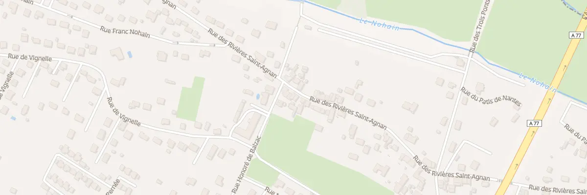 Plan du 86 Rue Rivieres Saint Agnan à Cosne-Cours-sur-Loire