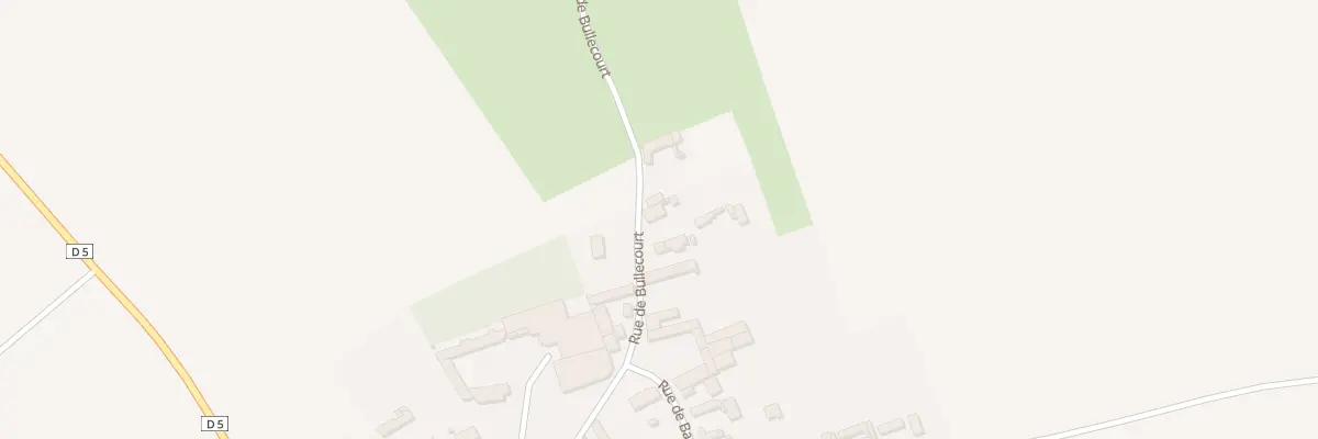 Plan du 21 Rue de Bullecourt à Noreuil