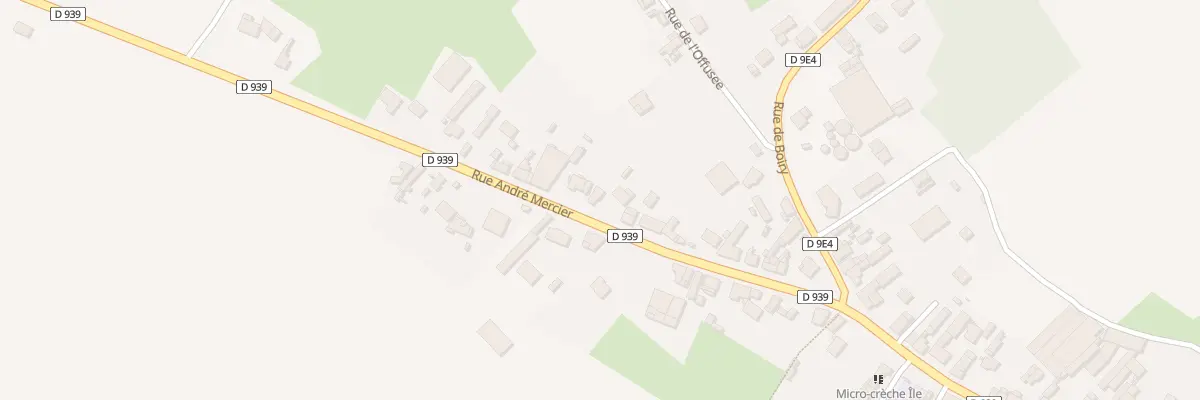 Plan du 17 Rue Andre Mercier à Vis-en-Artois