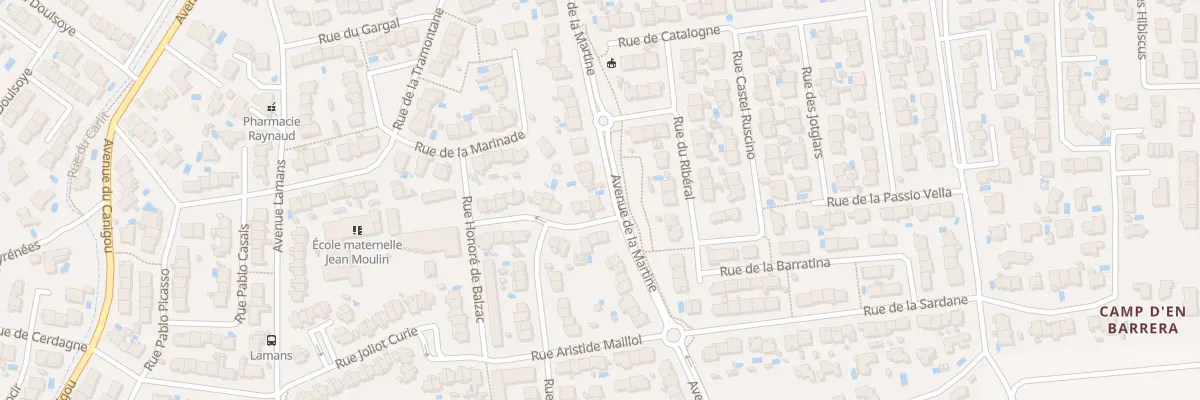 Plan du 1 Rue Alphonse Daudet à Bompas