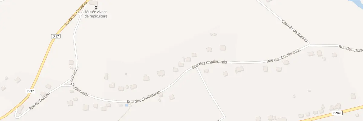 Plan du 543 Rue des Challerands à Château-Renard