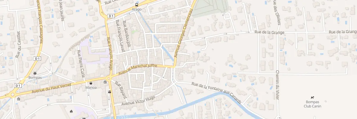 Plan du 23 Le Village à Bompas
