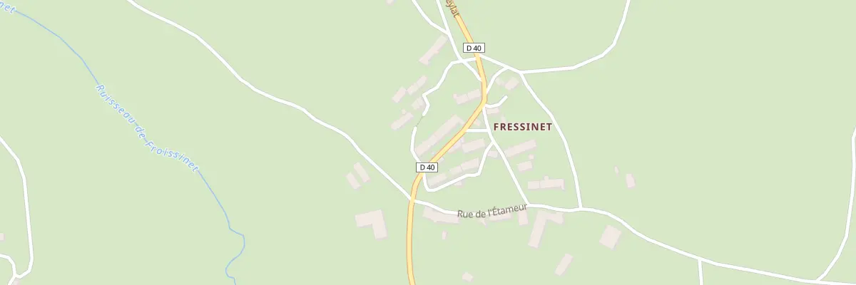 Plan du 12 Rte du Cheylat à Chalinargues