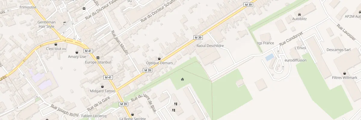 Plan du 16T Rue Roger Salengro à Annœullin