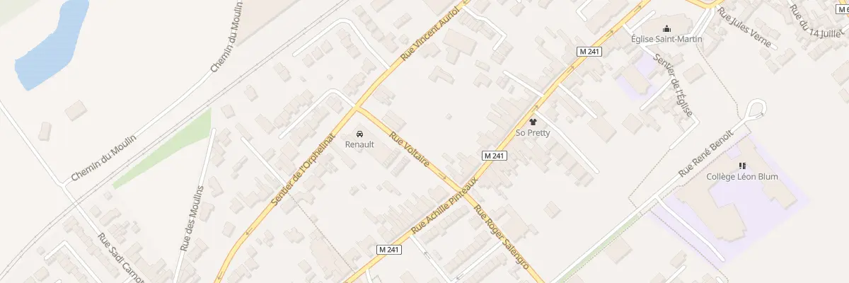 Plan du 95 Rue Achille Pinteaux à Wavrin
