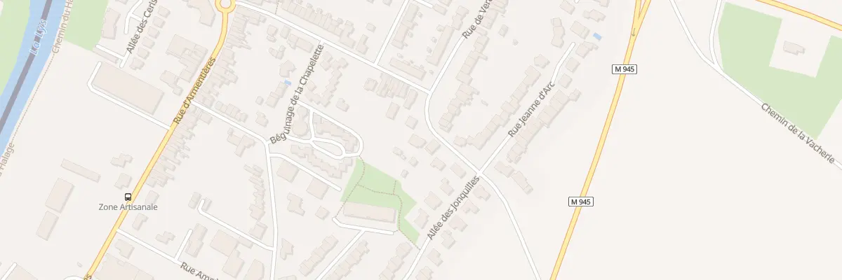 Plan du 52 Rue de la Chapelette à Frelinghien