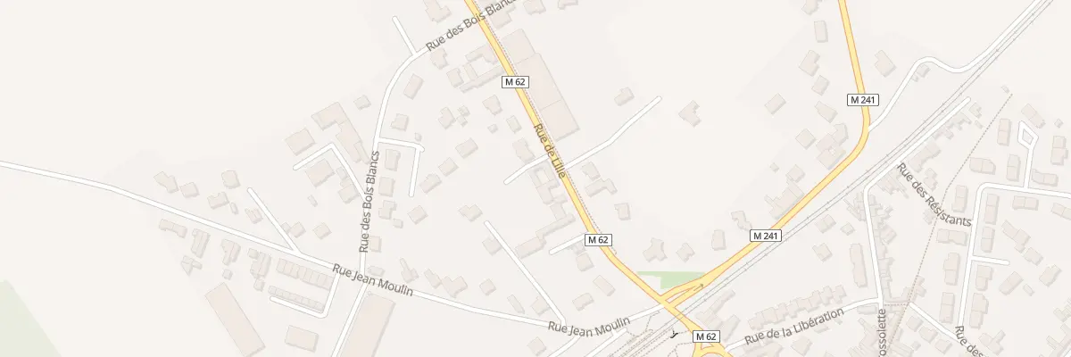 Plan du 9 Rue de Lille à Wavrin