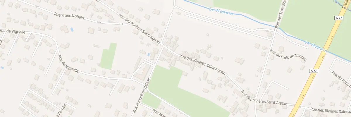 Plan du 96 Rue Rivieres Saint Agnan à Cosne-Cours-sur-Loire