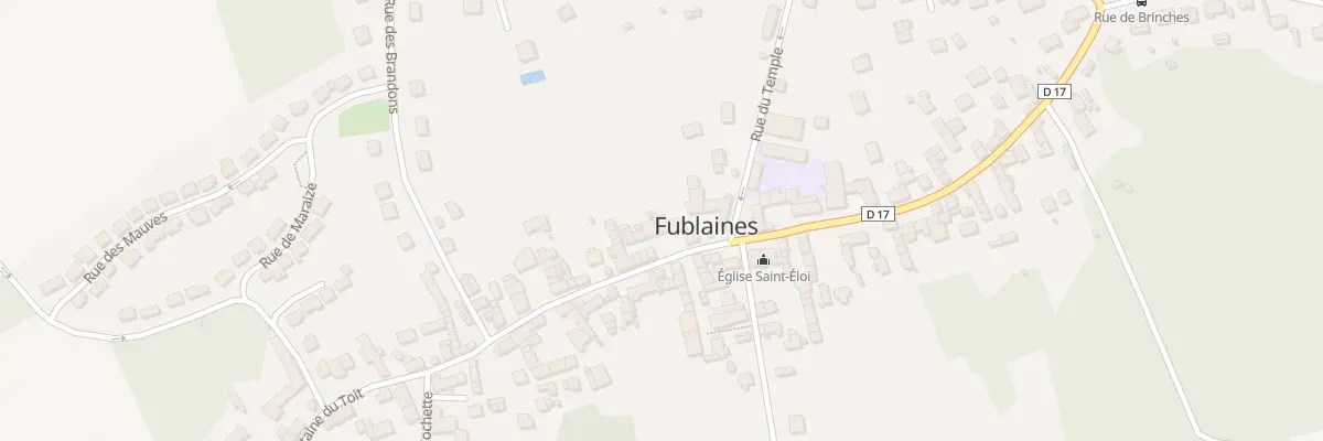 Plan du 6 Rue de la Fontaine du Toit à Fublaines