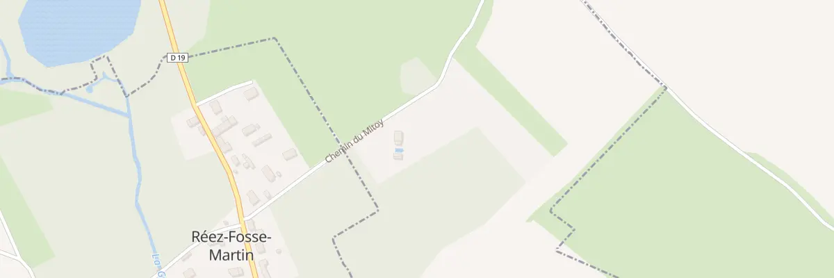 Plan du 1 Che du Mitoy à Bouillancy