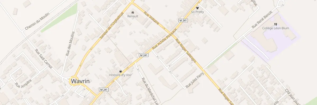 Plan du 60 Rue Achille Pinteaux à Wavrin