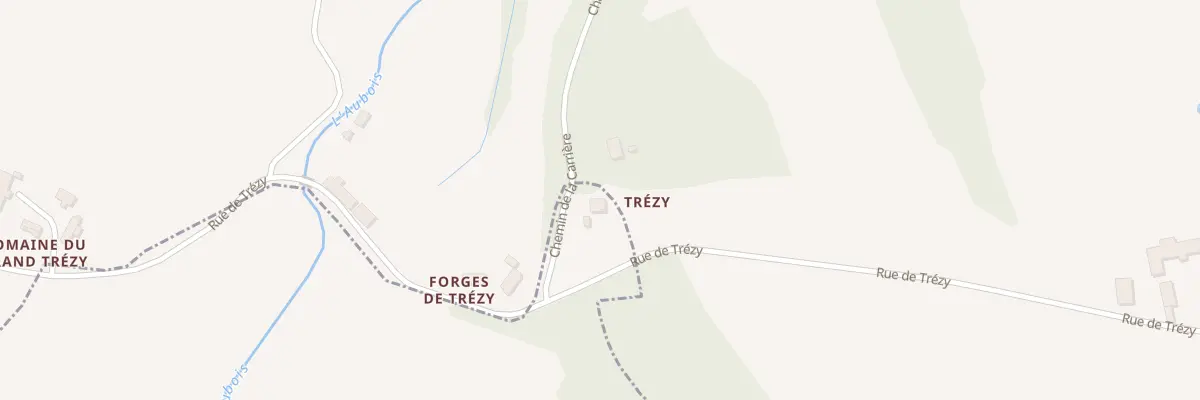Plan du 112 Etang de Trézy à Grossouvre