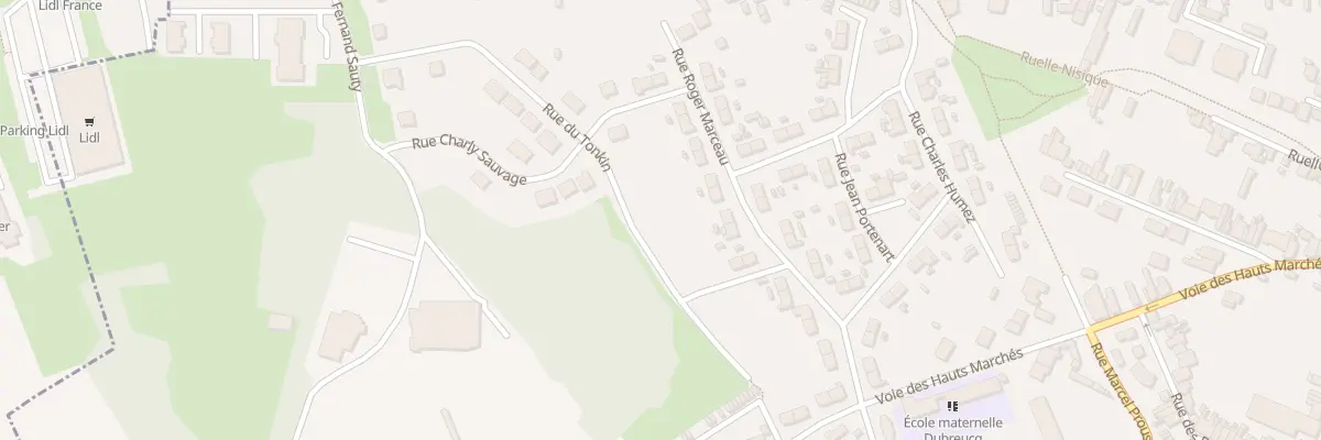 Plan du 262 Rue du Tonkin à Hénin-Beaumont
