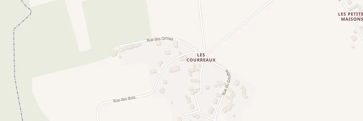 Plan du 33 Rue des Bois à Forges