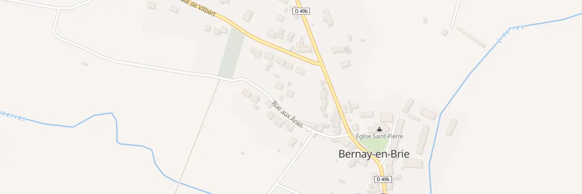 Plan du 4 Rue aux Anes à Bernay-Vilbert