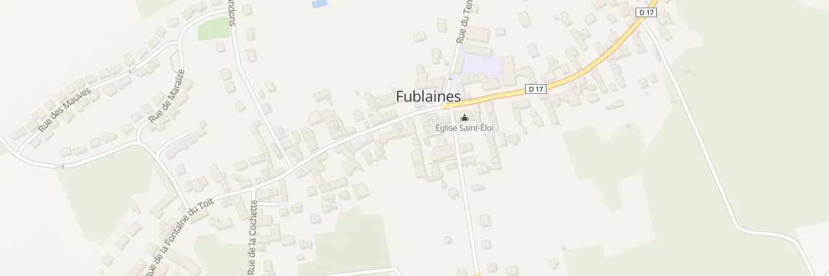 Plan du 9J Rue de la Fontaine du Toit à Fublaines