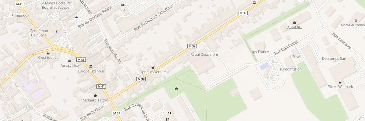 Plan du 22 Rue Roger Salengro à Annœullin