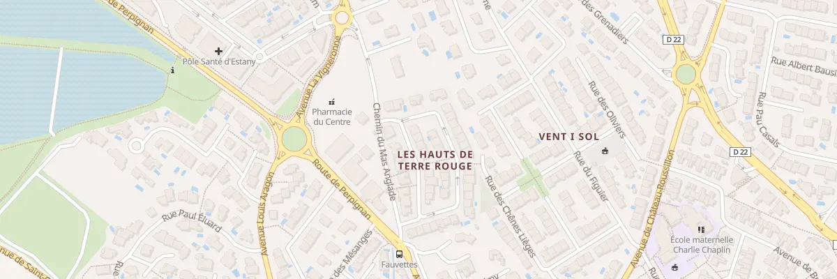 Plan du 4 Rue Josephine San Vicens à Cabestany