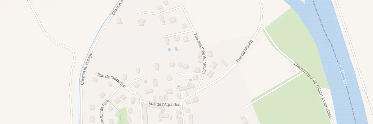 Plan du 9 Rue des Prés du Moulin à Poincy