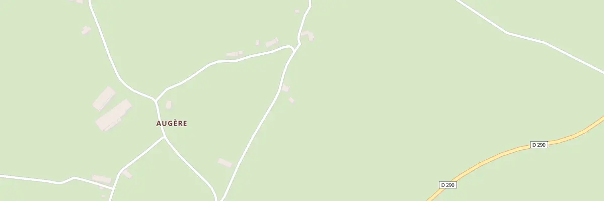 Plan du 6 Augère à Buxières-les-Mines