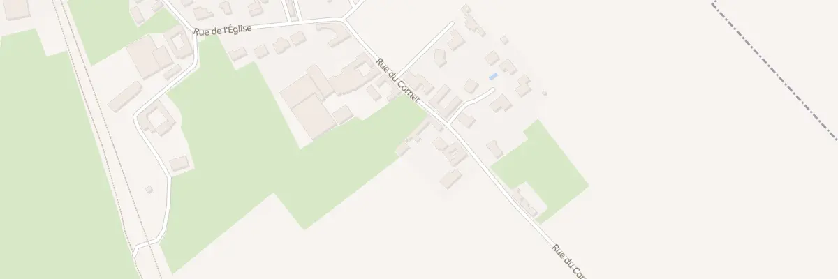 Plan du 158 Rue du Cornet à Erquinghem-le-Sec