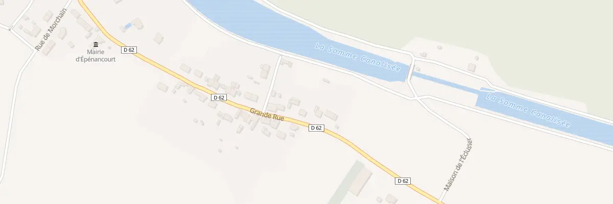 Plan du 43 Gr Grande Rue à Épénancourt