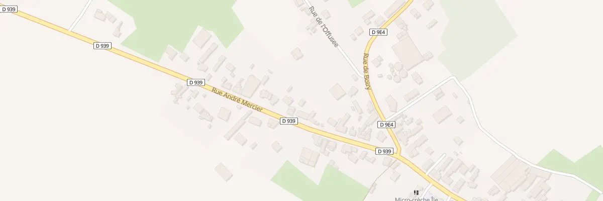 Plan du 19 Rue Andre Mercier à Vis-en-Artois