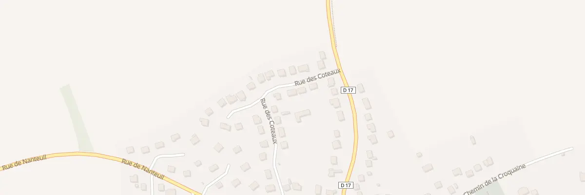 Plan du 7 Rue des Coteaux à Fublaines