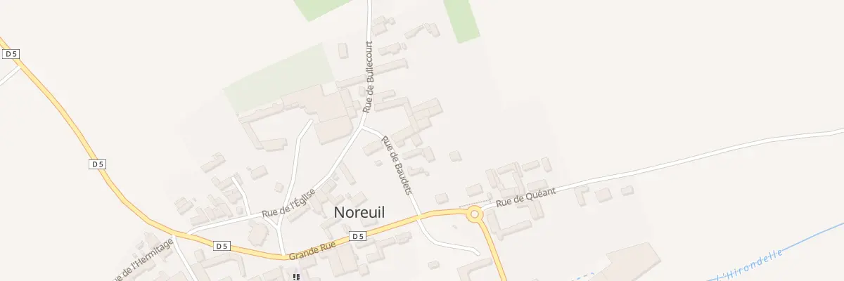 Plan du 22 Rue des Baudets à Noreuil