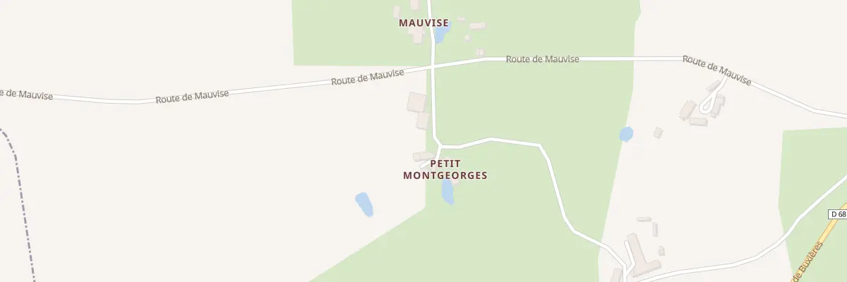 Plan du 5062 Mauvise à Chavenon