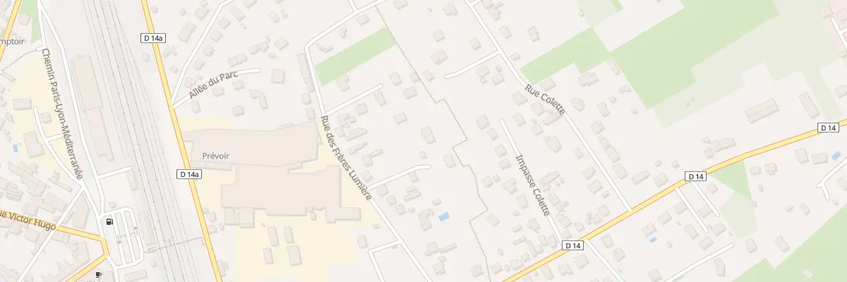 Plan du 18B Rue des Frères Lumière à Cosne-Cours-sur-Loire