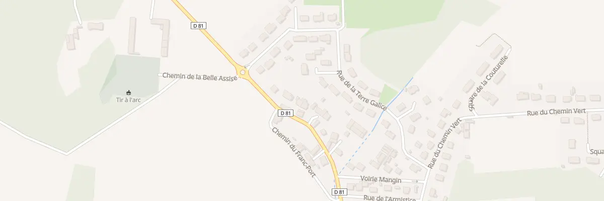 Plan du 22 Rue des Bois à Rethondes