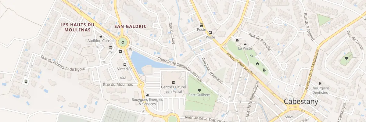 Plan du 8 Rue Jouy d’Arnaud Prolongee à Cabestany