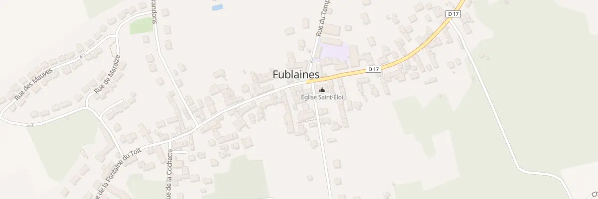 Plan du 7 Rue de la Fontaine du Toit à Fublaines