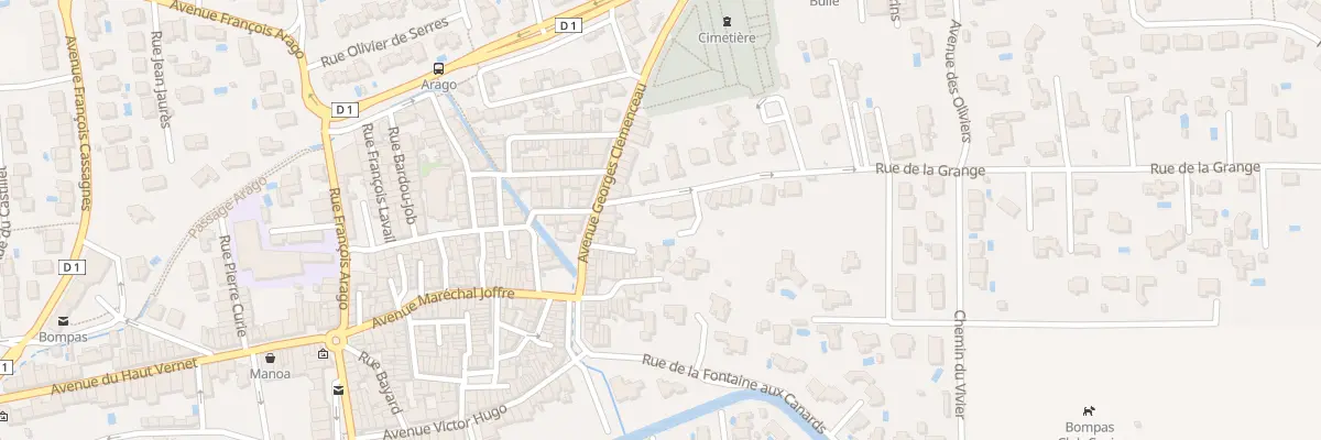 Plan du 5 Rue de la Grange à Bompas