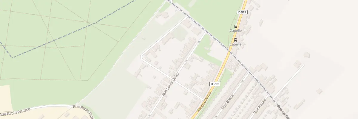 Plan du 47 Rue Louis Doisy à Drocourt