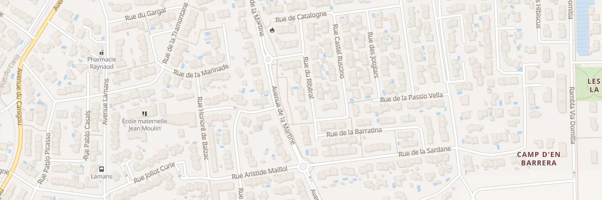 Plan du 11 Rue du Riberal à Bompas