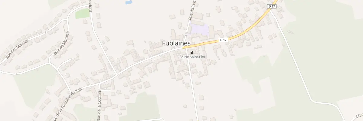 Plan du 9 Rue de la Fontaine du Toit à Fublaines