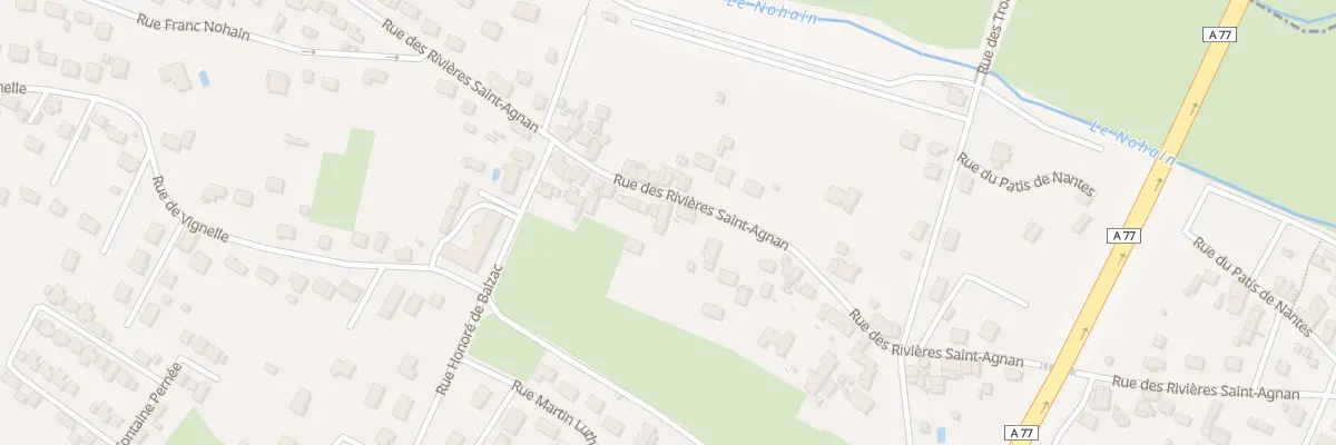 Plan du 104 Rue Rivieres Saint Agnan à Cosne-Cours-sur-Loire