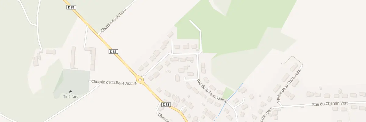 Plan du 23 Rue de la Terre Galice à Rethondes