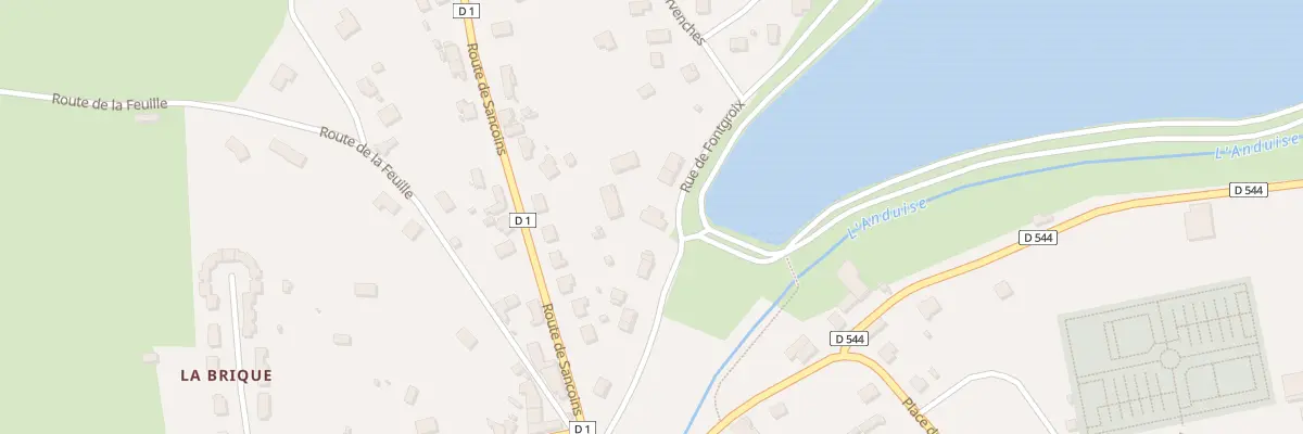 Plan du 11 Rue de Fontgroix à Lurcy-Lévis