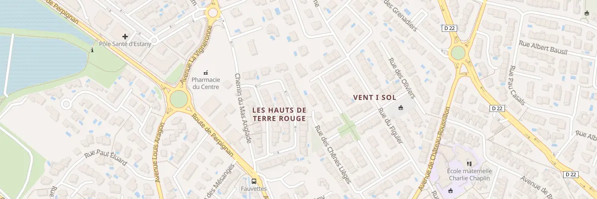 Plan du 43 Rue Josephine San Vicens à Cabestany