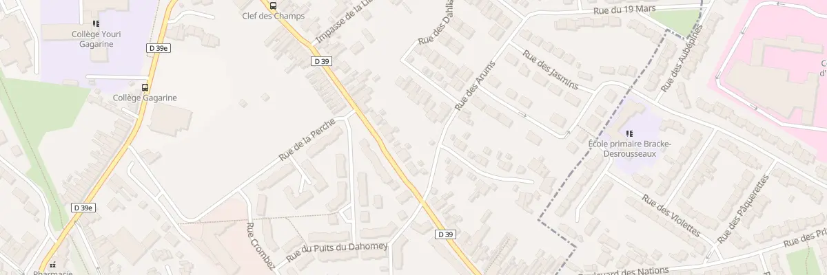 Plan du 58 Rue de la Libération à Montigny-en-Gohelle