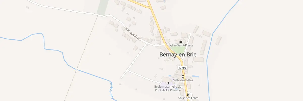 Plan du 1 La Rue aux Anes à Bernay-Vilbert