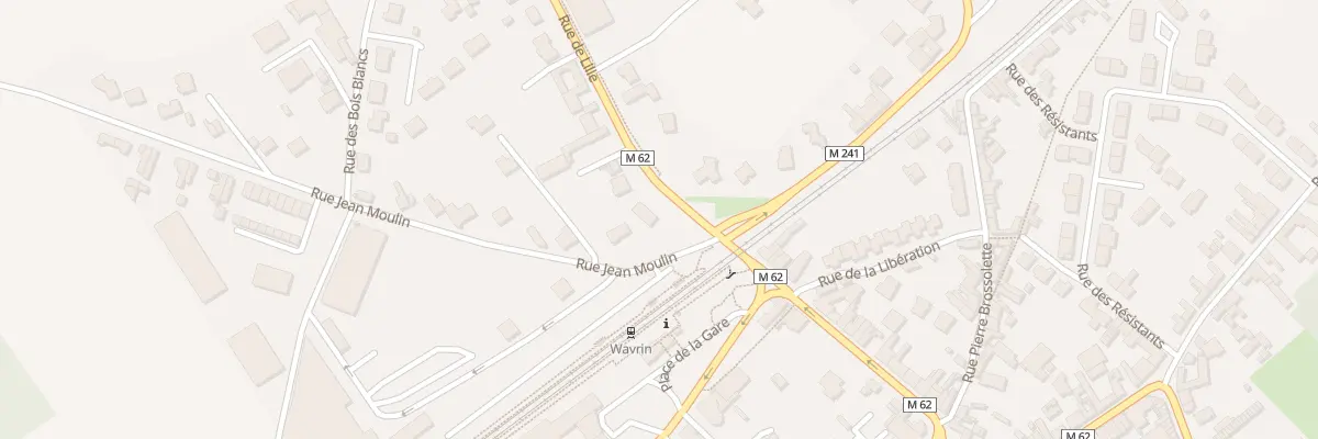 Plan du 1B Rue de Lille à Wavrin