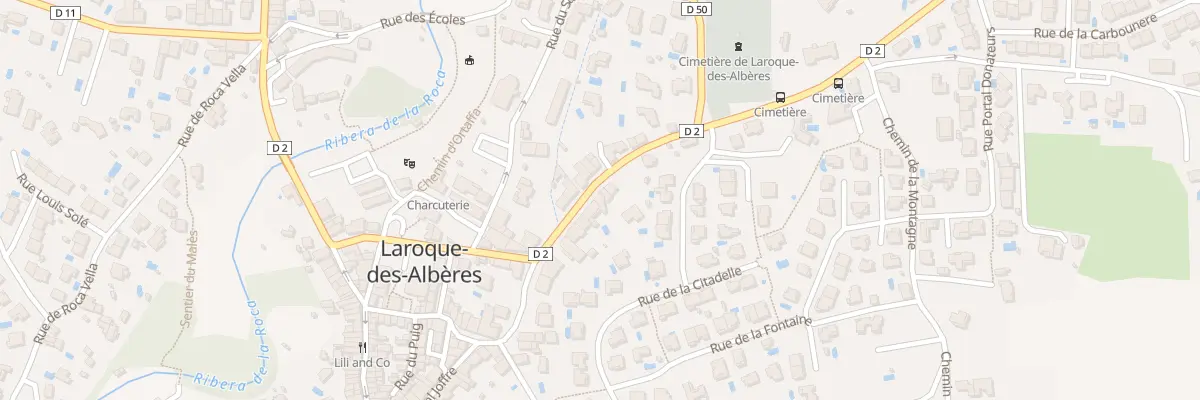 Plan du 28 Av de la Cote Vermeille à Laroque-des-Albères