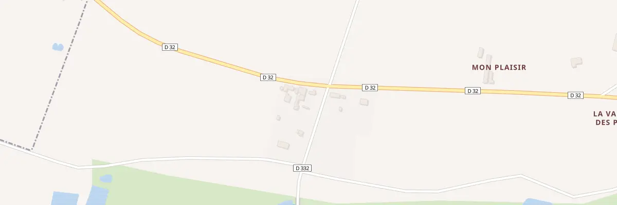 Plan du 405 Rue du Point du Jour à Courtemaux